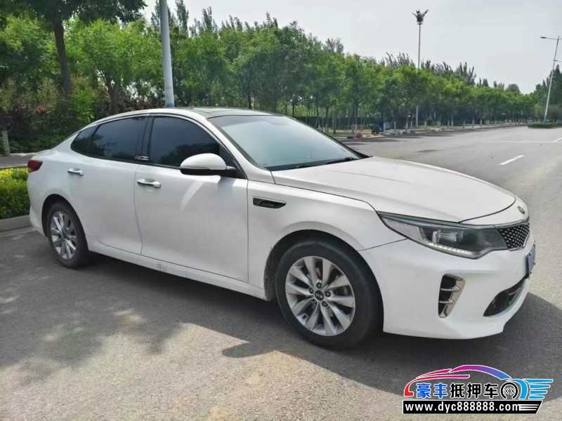 16年起亚K5轿车抵押车出售