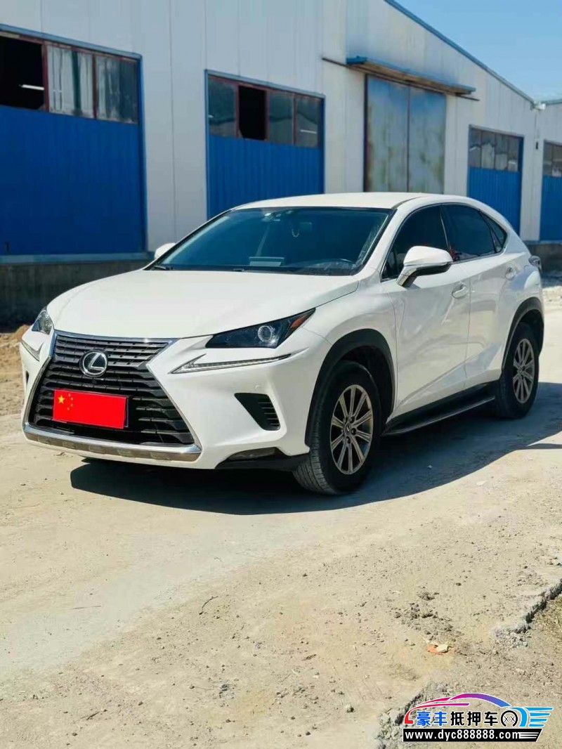 20年雷克萨斯NX轿车抵押车出售