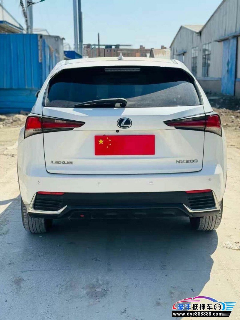 20年雷克萨斯NX轿车抵押车出售
