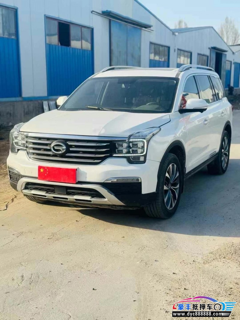 19年传祺GS8轿车抵押车出售