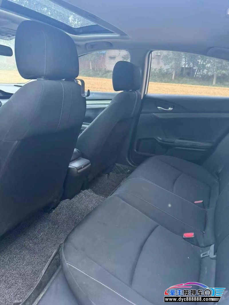 17年本田思域轿车抵押车出售