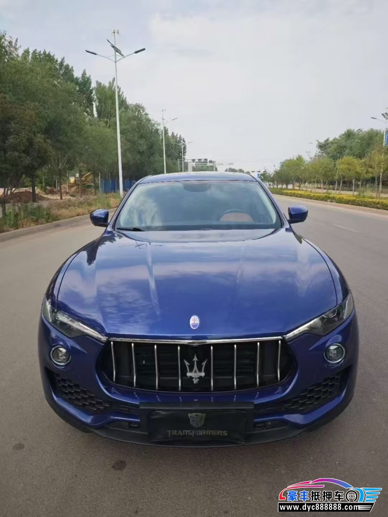 17年玛莎拉蒂莱万特轿车抵押车出售