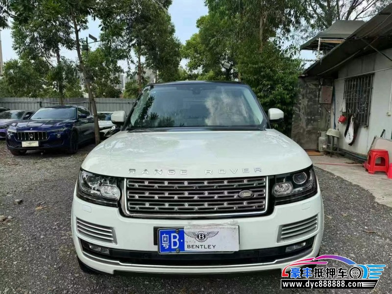抵押车出售18年路虎揽胜行政轿车