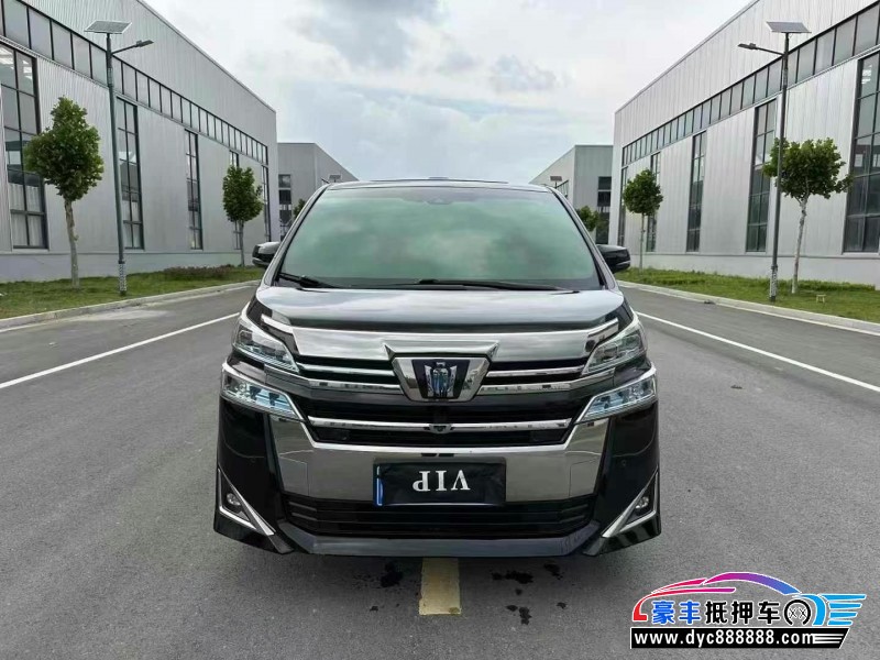 22年丰田威尔法轿车抵押车出售