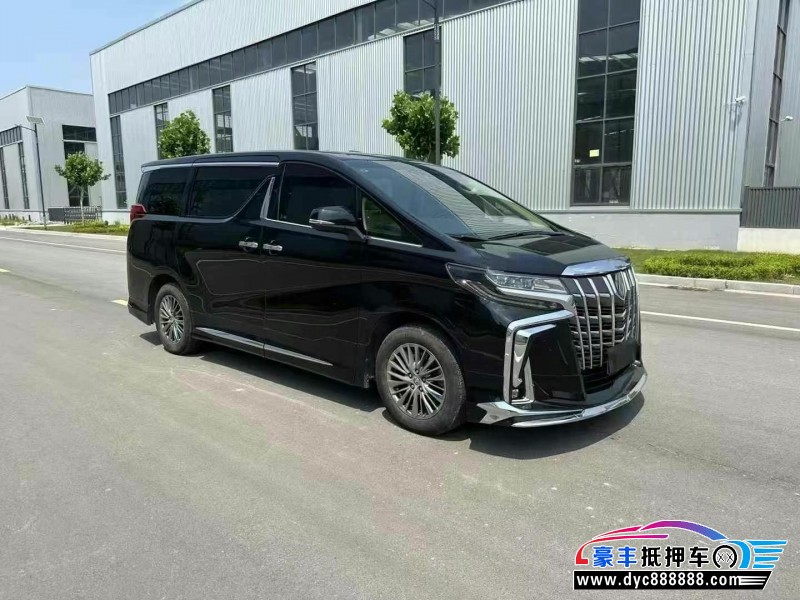 21年丰田威尔法轿车抵押车出售