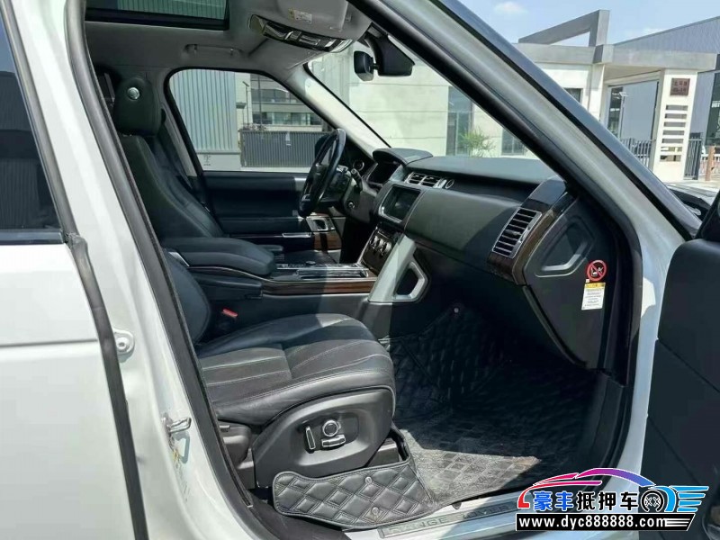 16年路虎揽胜行政轿车抵押车出售