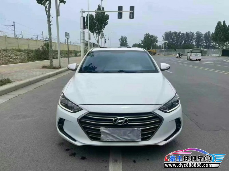 抵押车出售19年现代领动轿车