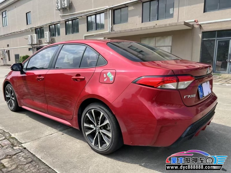 20年丰田雷凌轿车抵押车出售