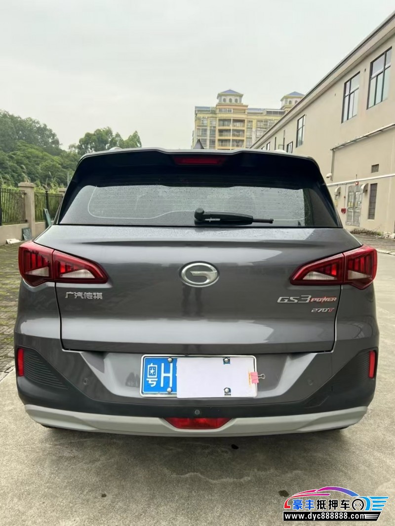 23年传祺gs3轿车抵押车出售