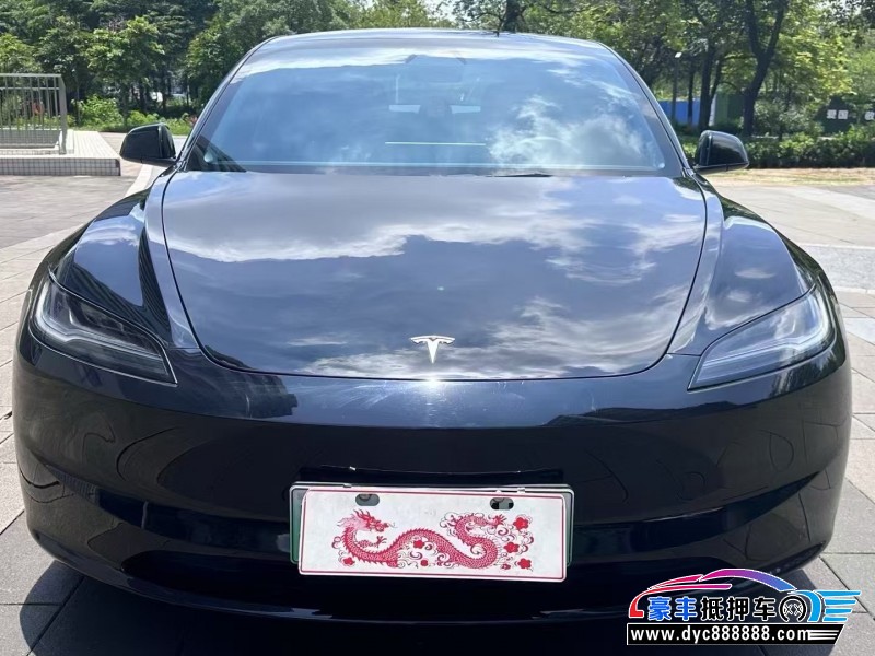 抵押车出售24年特斯拉MODEL 3轿车