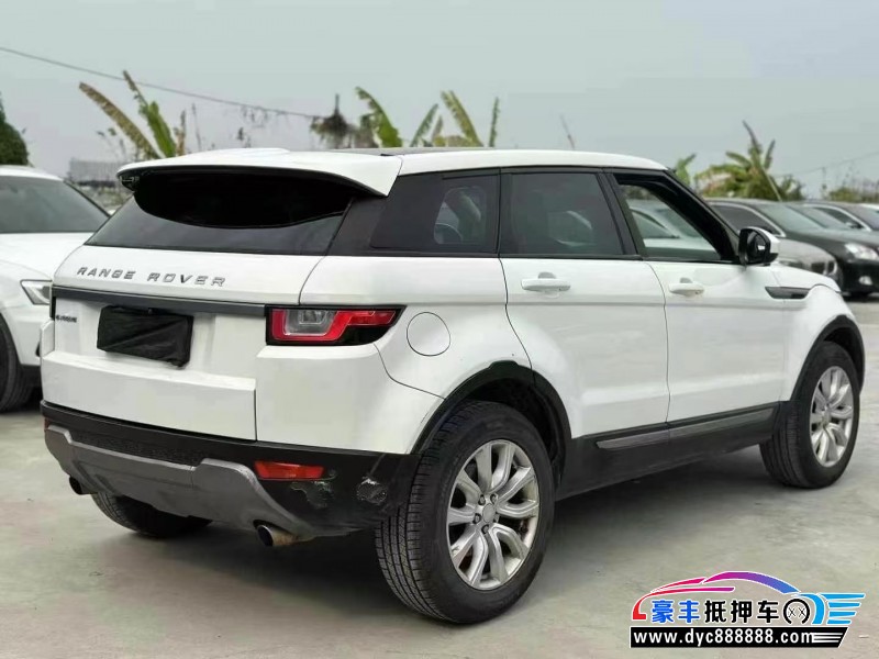 16年路虎揽胜极光轿车抵押车出售