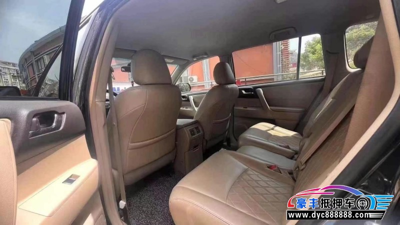 13年丰田汉兰达SUV抵押车出售