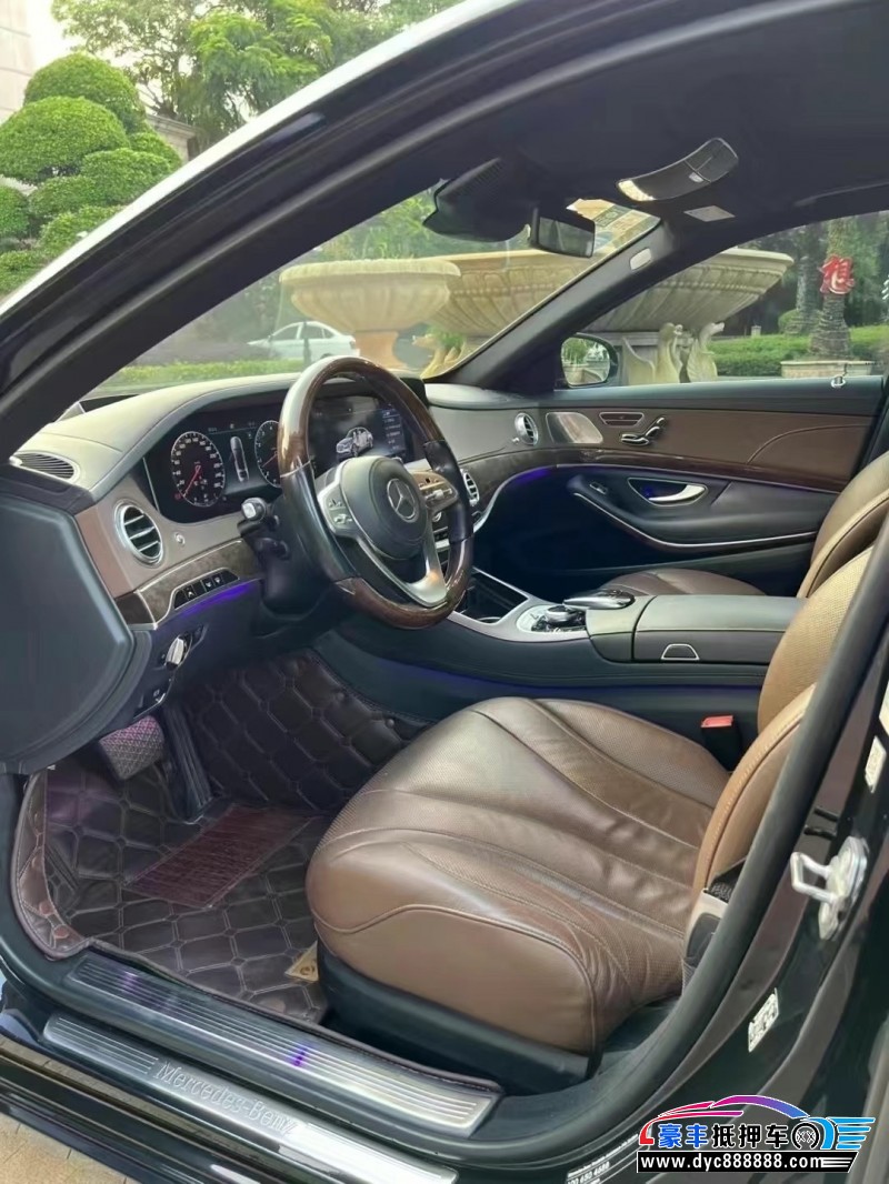 18年奔驰S轿车抵押车出售