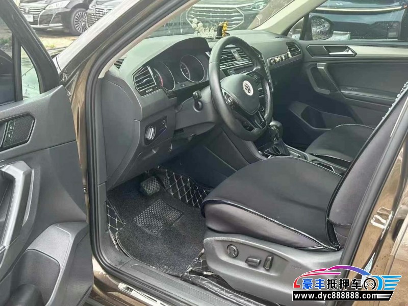 18年大众途观轿车抵押车出售