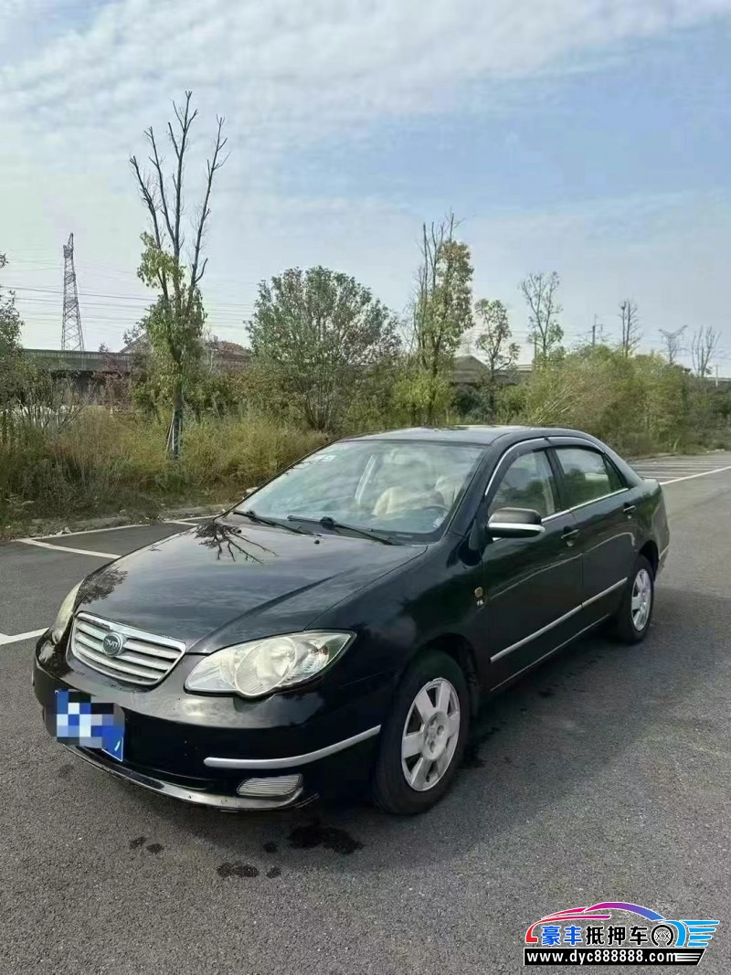 13年比亚迪f3轿车抵押车出售