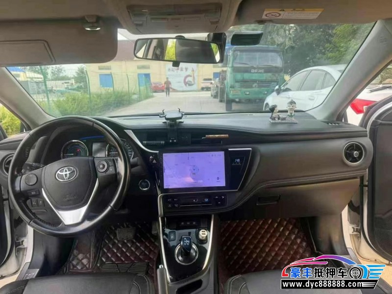 18年丰田卡罗拉轿车抵押车出售