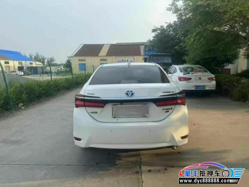 18年丰田卡罗拉轿车抵押车出售
