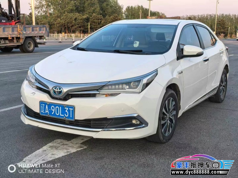 16年丰田卡罗拉轿车抵押车出售