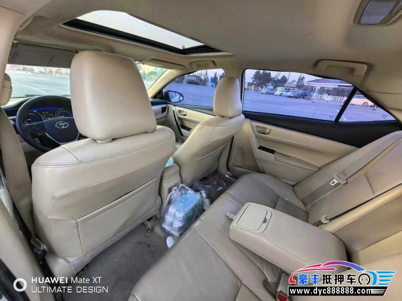 16年丰田卡罗拉轿车抵押车出售