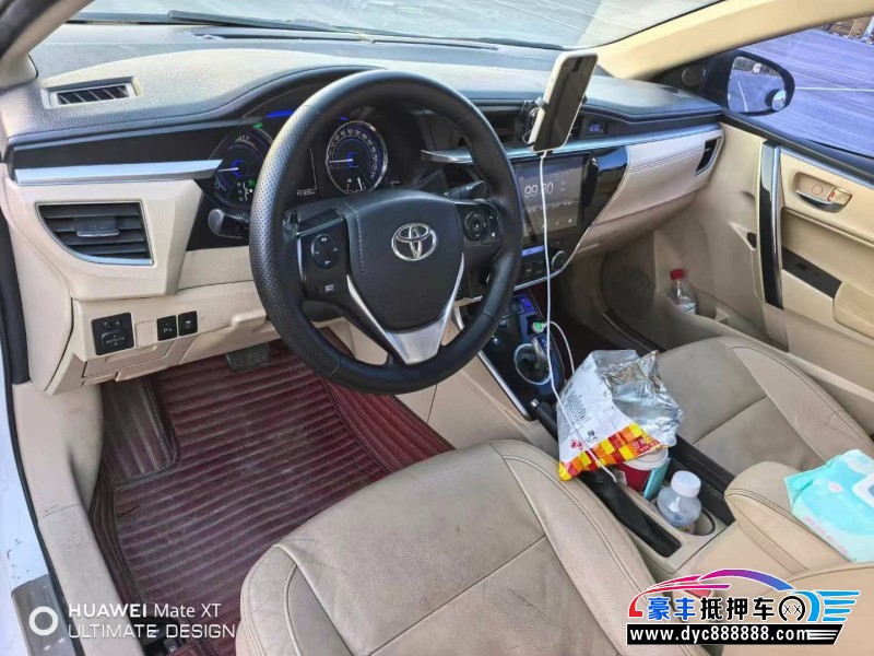 16年丰田卡罗拉轿车抵押车出售