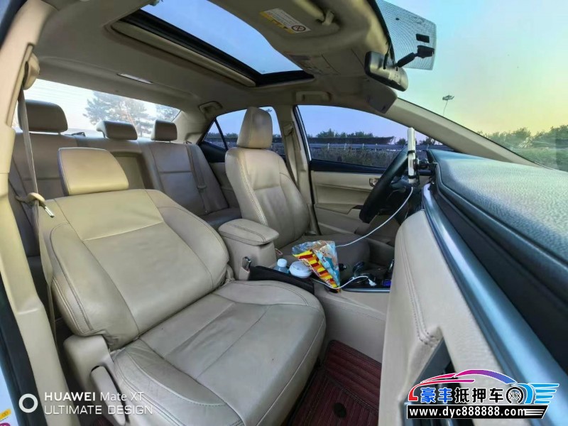 16年丰田卡罗拉轿车抵押车出售