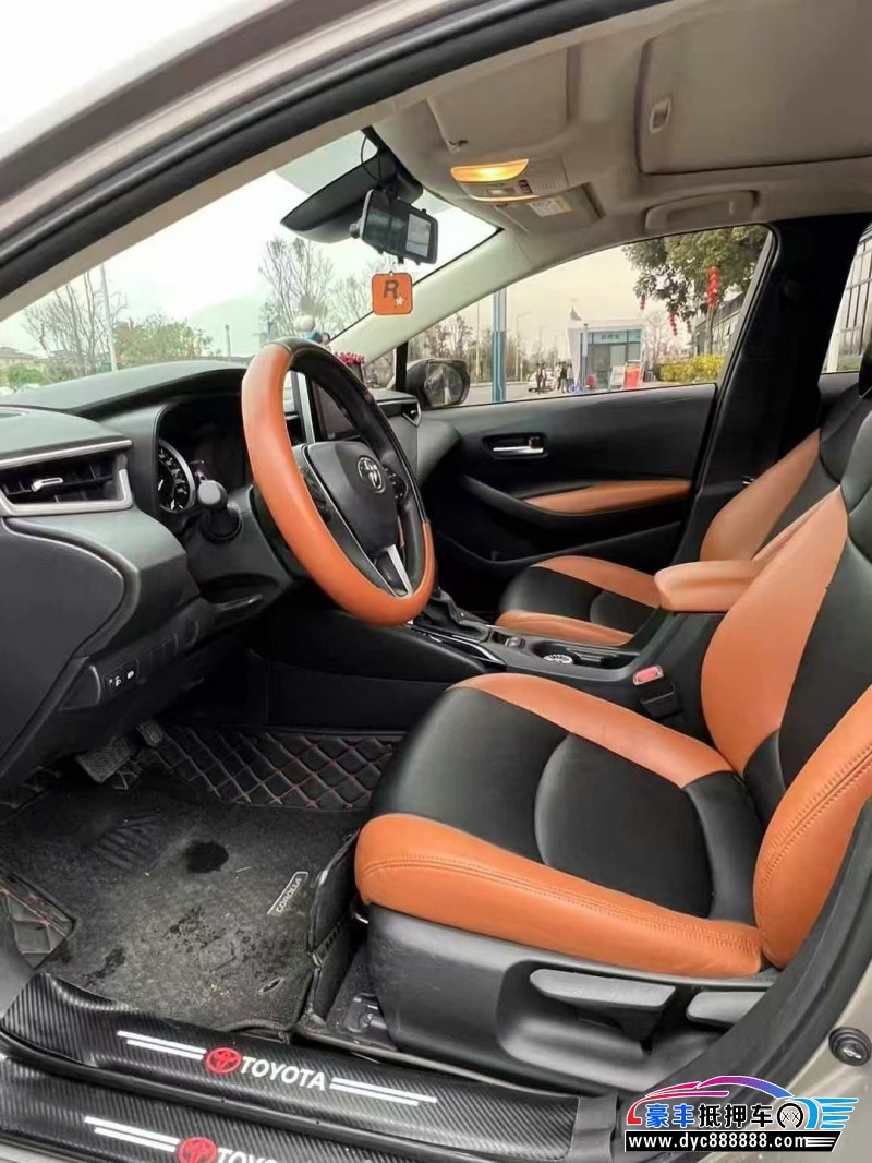 22年丰田卡罗拉轿车抵押车出售