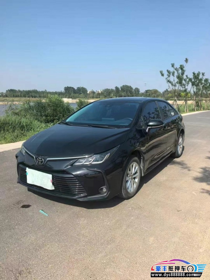 22年丰田卡罗拉轿车抵押车出售