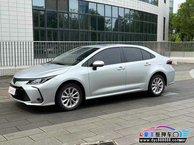 21年丰田卡罗拉轿车抵押车出售