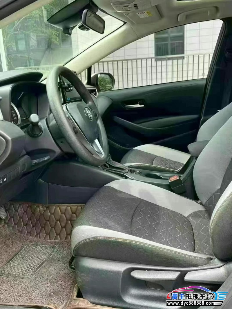 21年丰田卡罗拉轿车抵押车出售