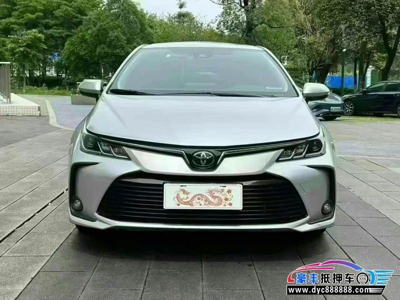 21年丰田卡罗拉轿车抵押车出售