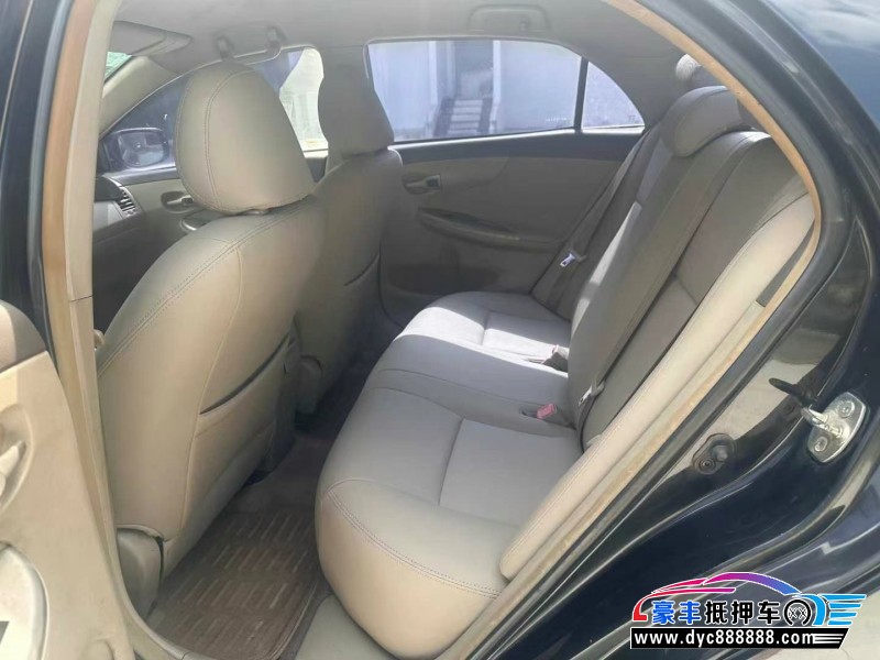 08年丰田卡罗拉轿车抵押车出售