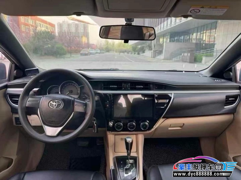 15年丰田卡罗拉轿车抵押车出售