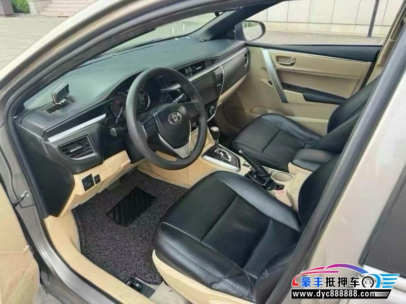 15年丰田卡罗拉轿车抵押车出售