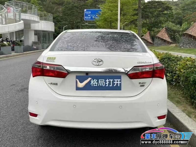 19年丰田卡罗拉轿车抵押车出售