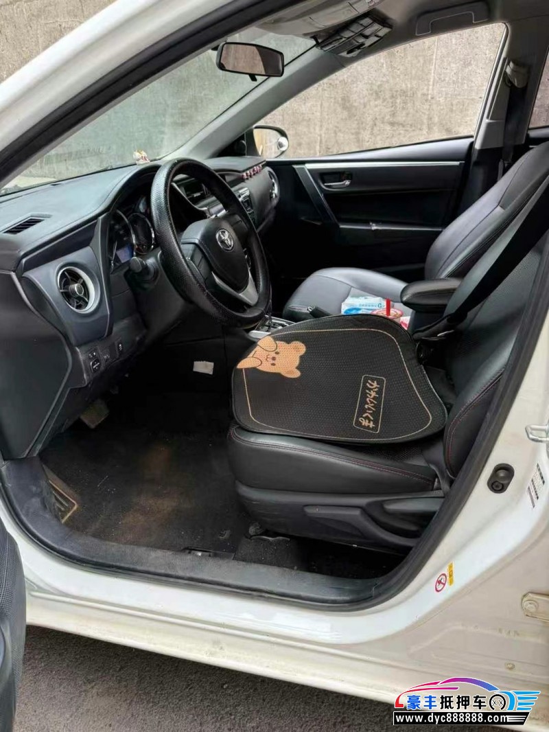 19年丰田卡罗拉轿车抵押车出售