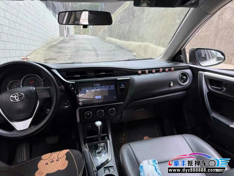 19年丰田卡罗拉轿车抵押车出售