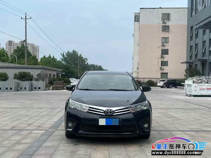 15年丰田卡罗拉轿车抵押车出售