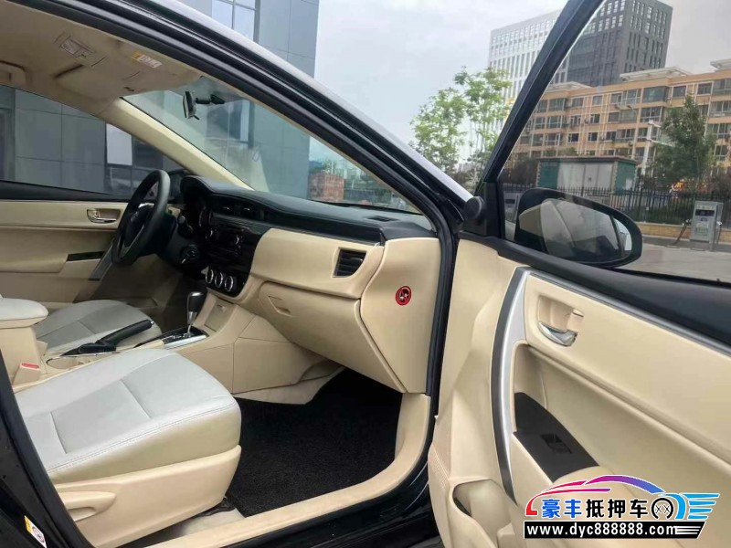 15年丰田卡罗拉轿车抵押车出售