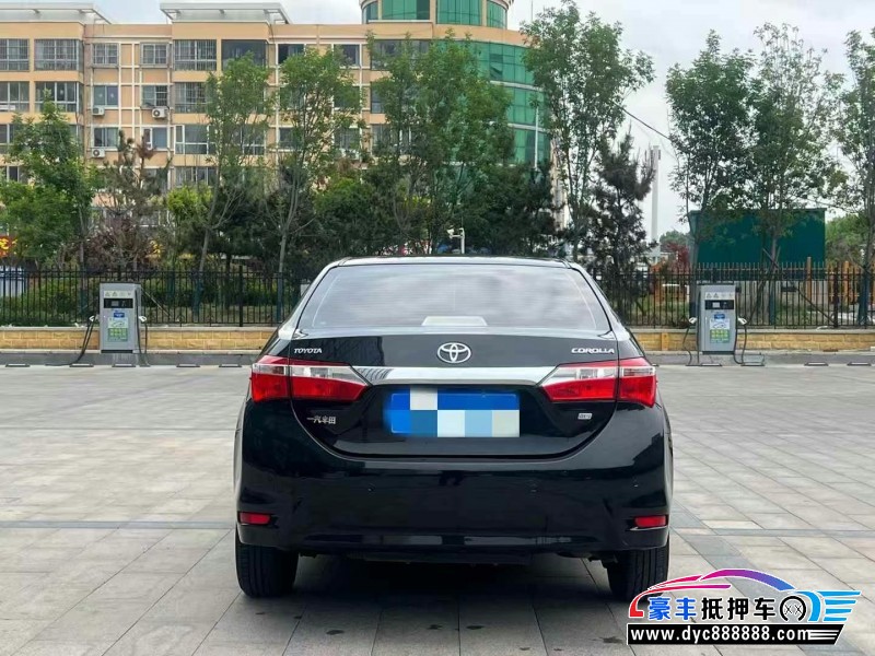 15年丰田卡罗拉轿车抵押车出售