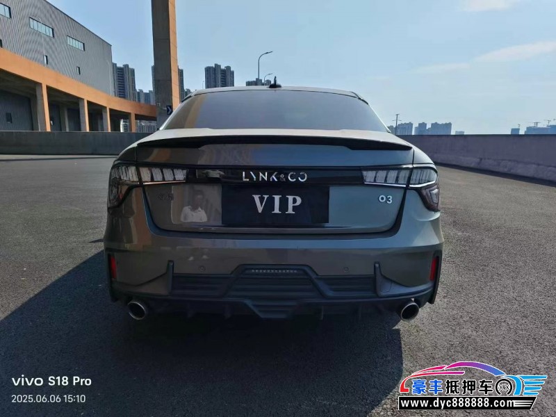 22年领克03轿车抵押车出售