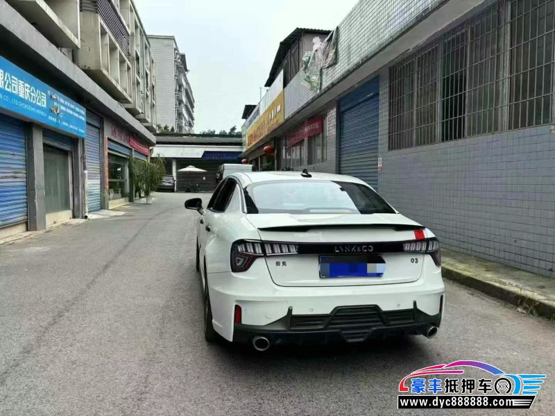 21年领克03轿车抵押车出售