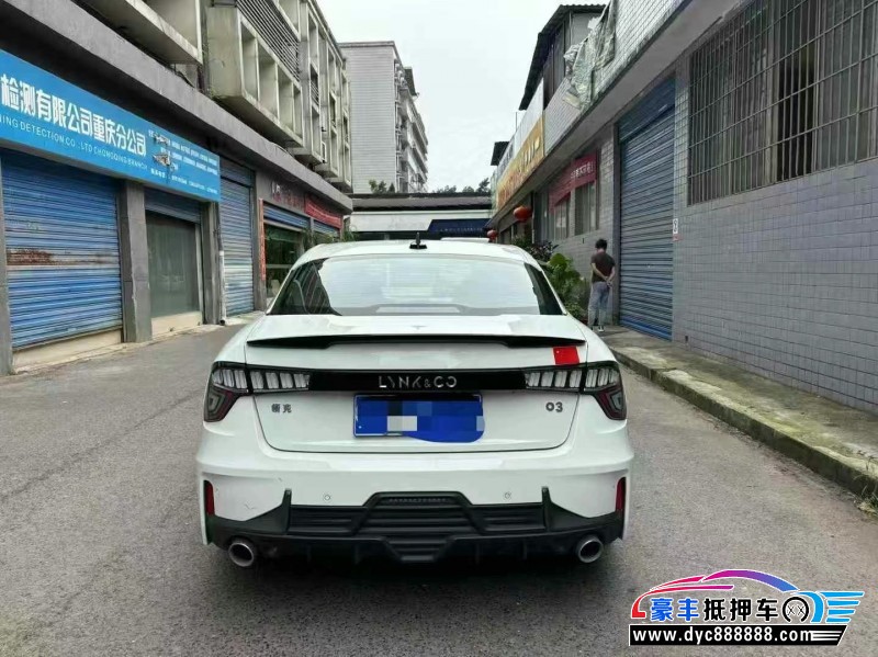 21年领克03轿车抵押车出售