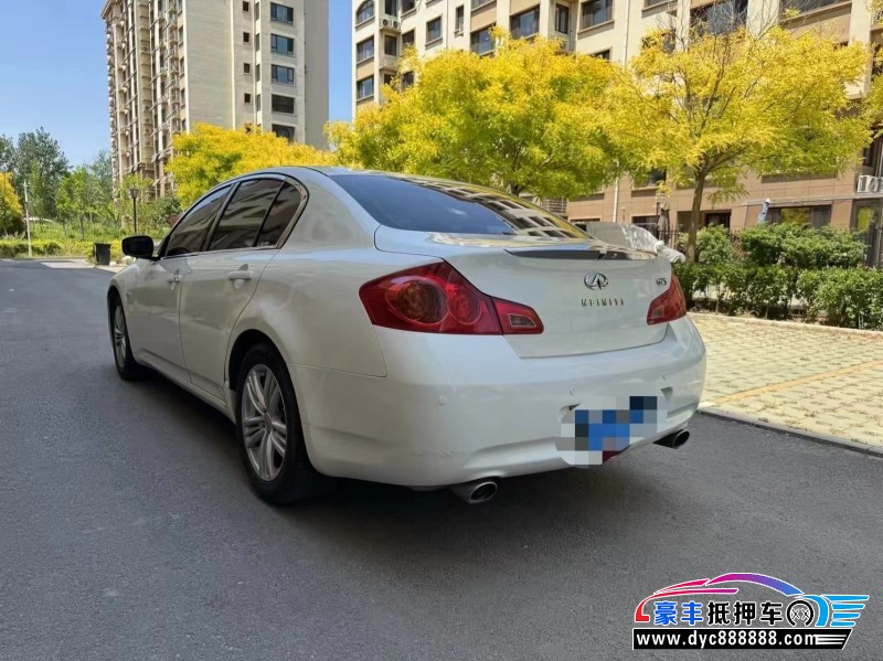 13年英菲尼迪G25轿车抵押车出售