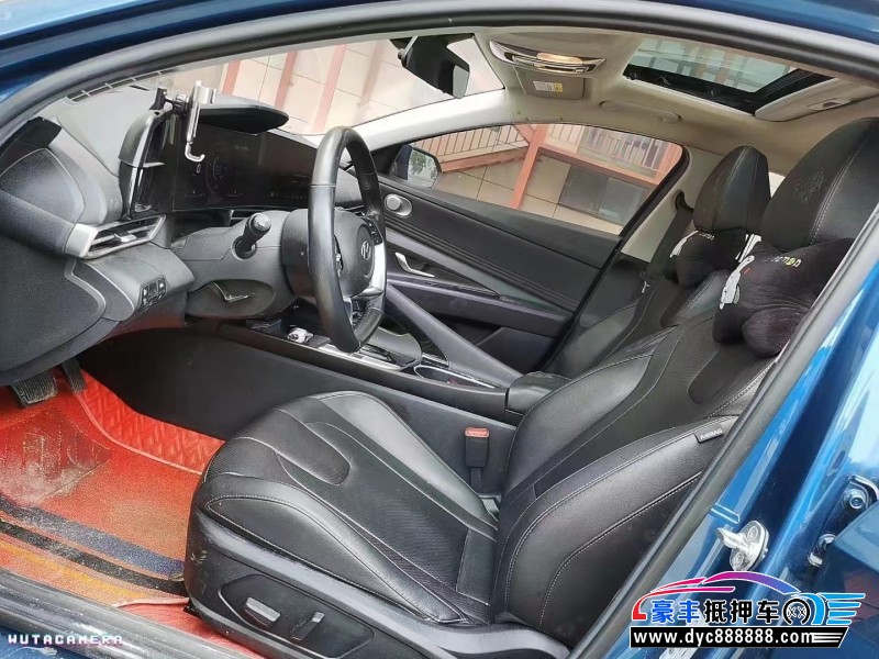 21年现代伊兰特轿车抵押车出售