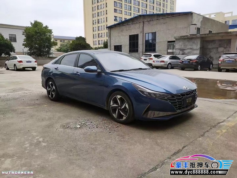 21年现代伊兰特轿车抵押车出售