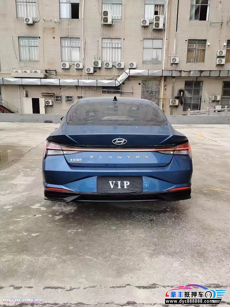 21年现代伊兰特轿车抵押车出售