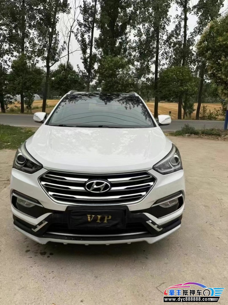 18年现代新胜达轿车抵押车出售