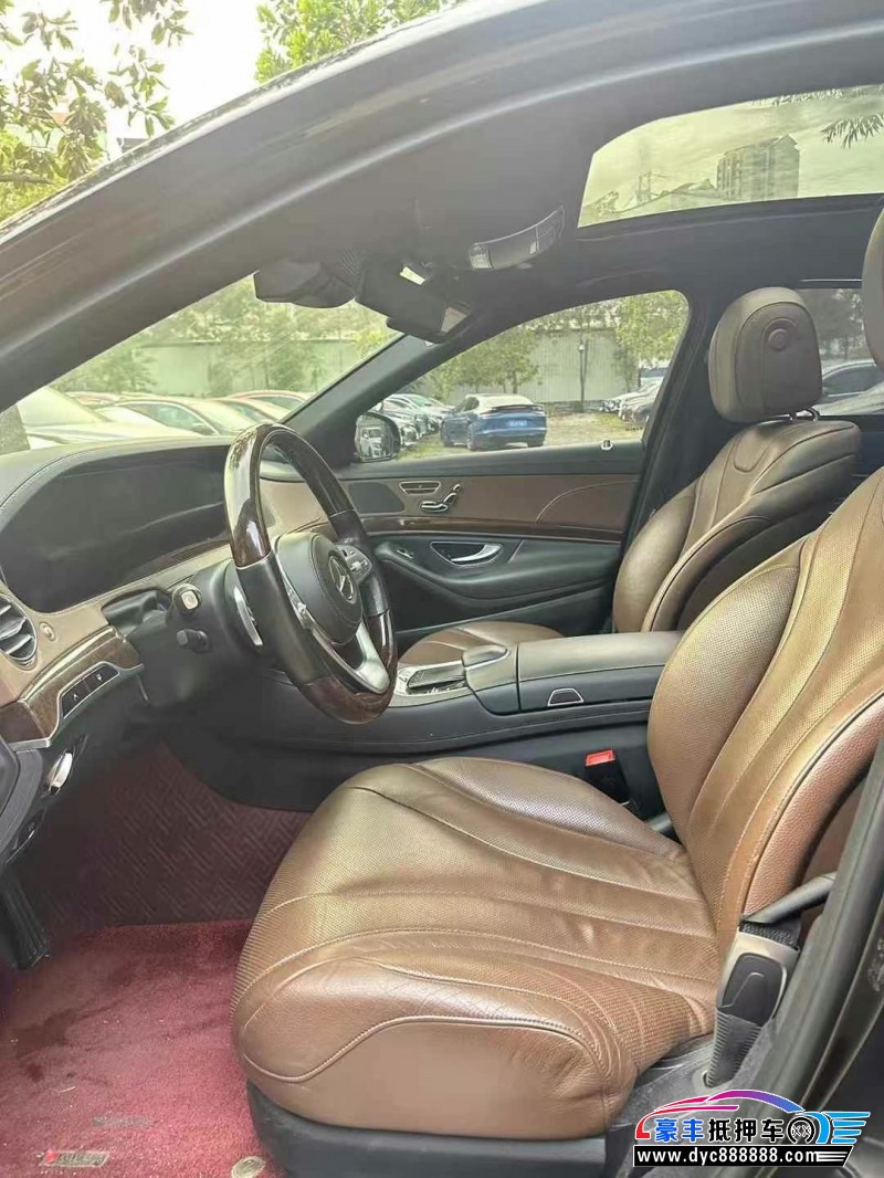 19年奔驰S轿车抵押车出售