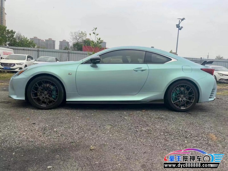 18年雷克萨斯RC轿车抵押车出售