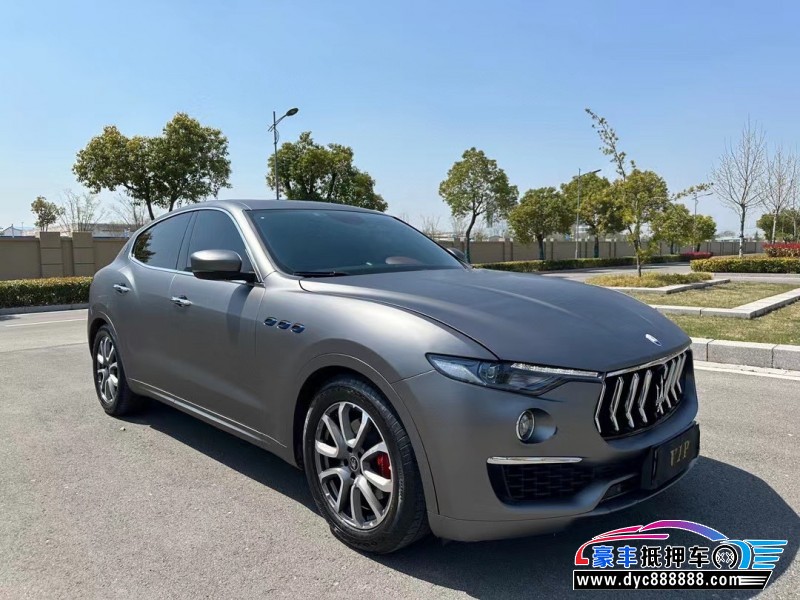 22年玛莎拉蒂莱万特轿车抵押车出售